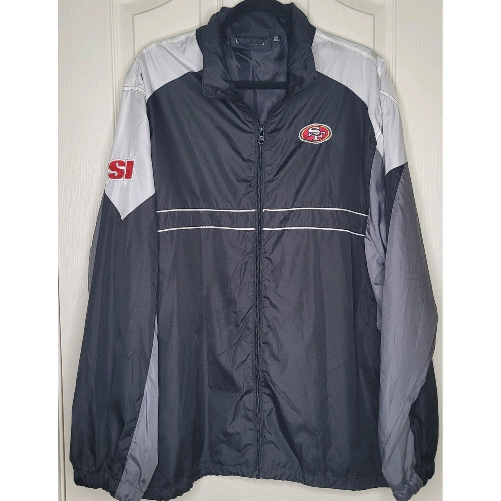 Vintage 2000s San Francisco 49ers Dunbrooke Full Zip Jacket XL NFL